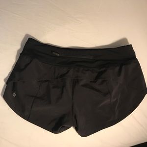 Lululemon running shorts, black